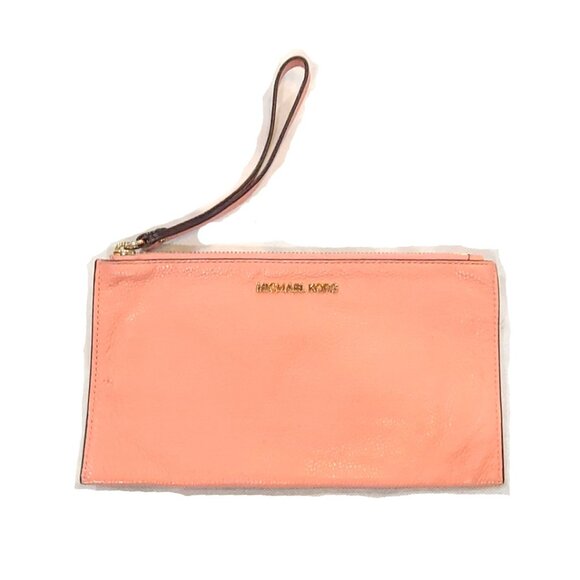 Michael Kors Jet Set  Wristlet Wallet 38S9XTTC3L Hibiscus Purse Clutch Leather - Picture 8 of 12